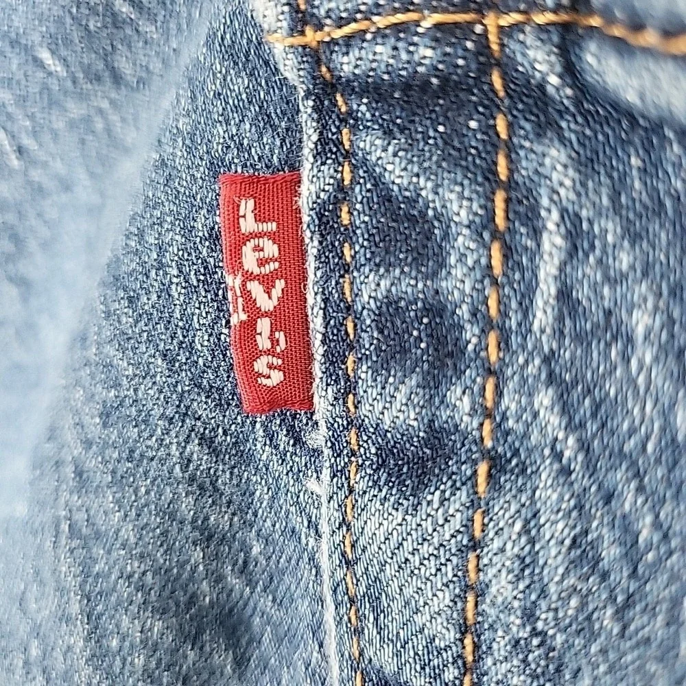 Levi's 505 Jeans Men's 40x30 Blue Cotton Denim Straight Regular‎ Fit Casualwear